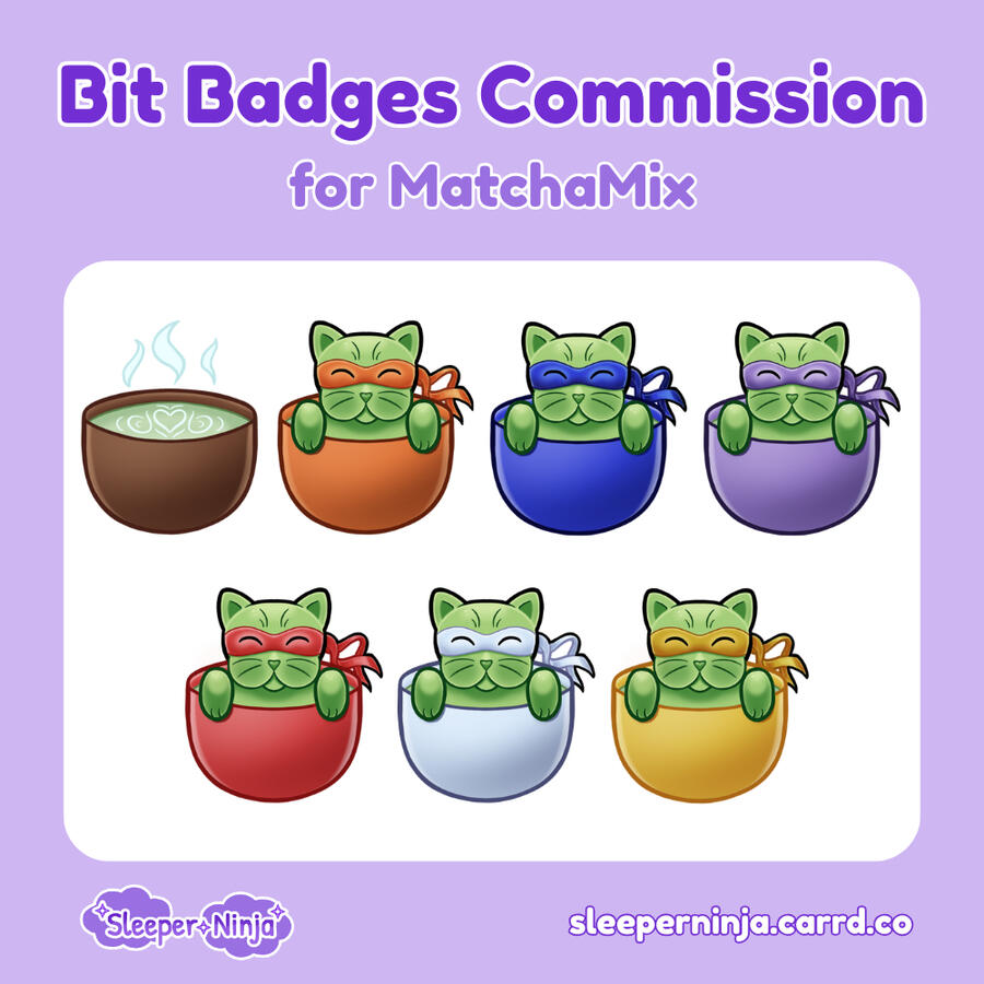 Bit Badges MatchaMix