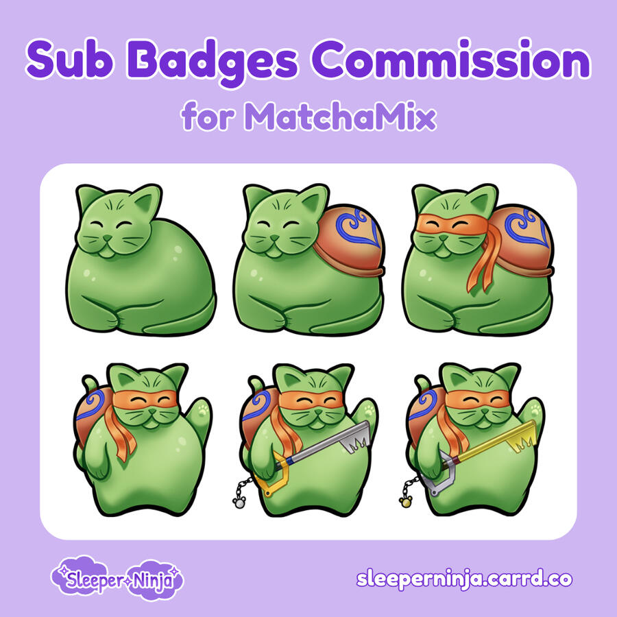 Sub Badges MatchaMix