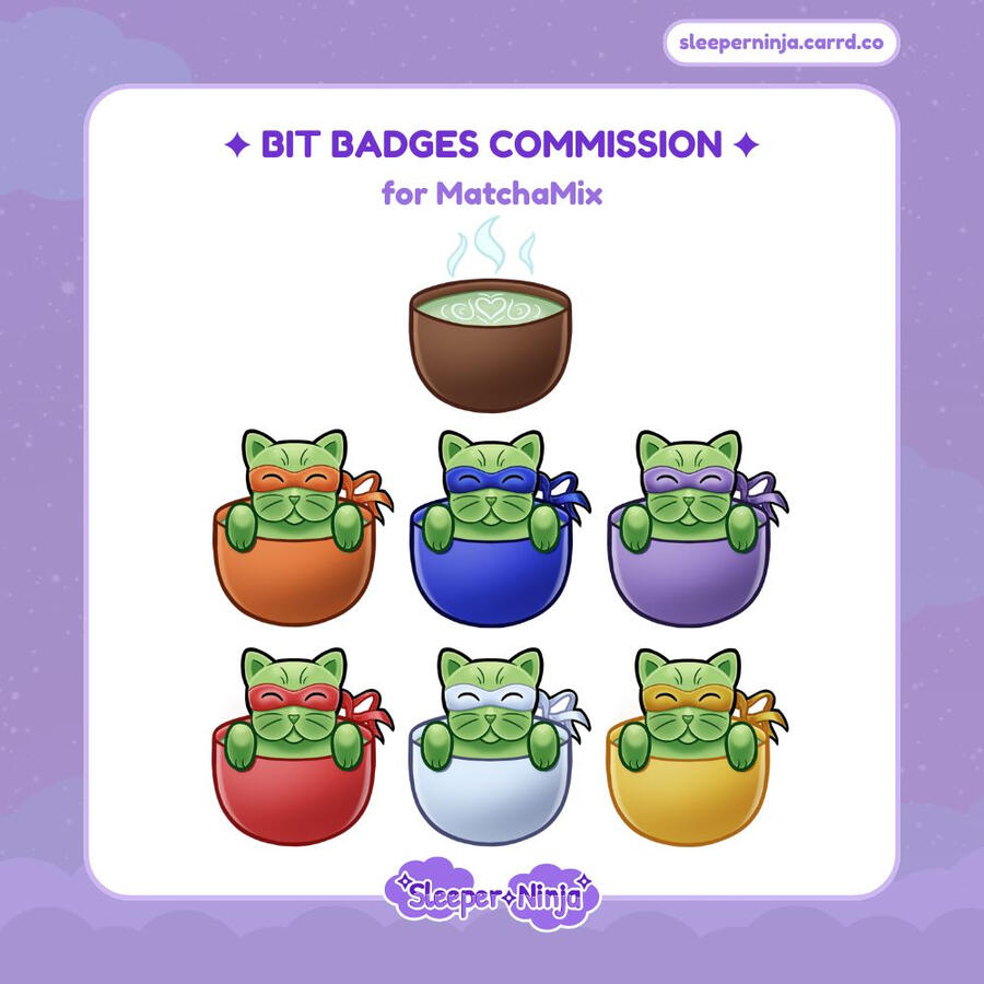Bit Badges for MatchaMix